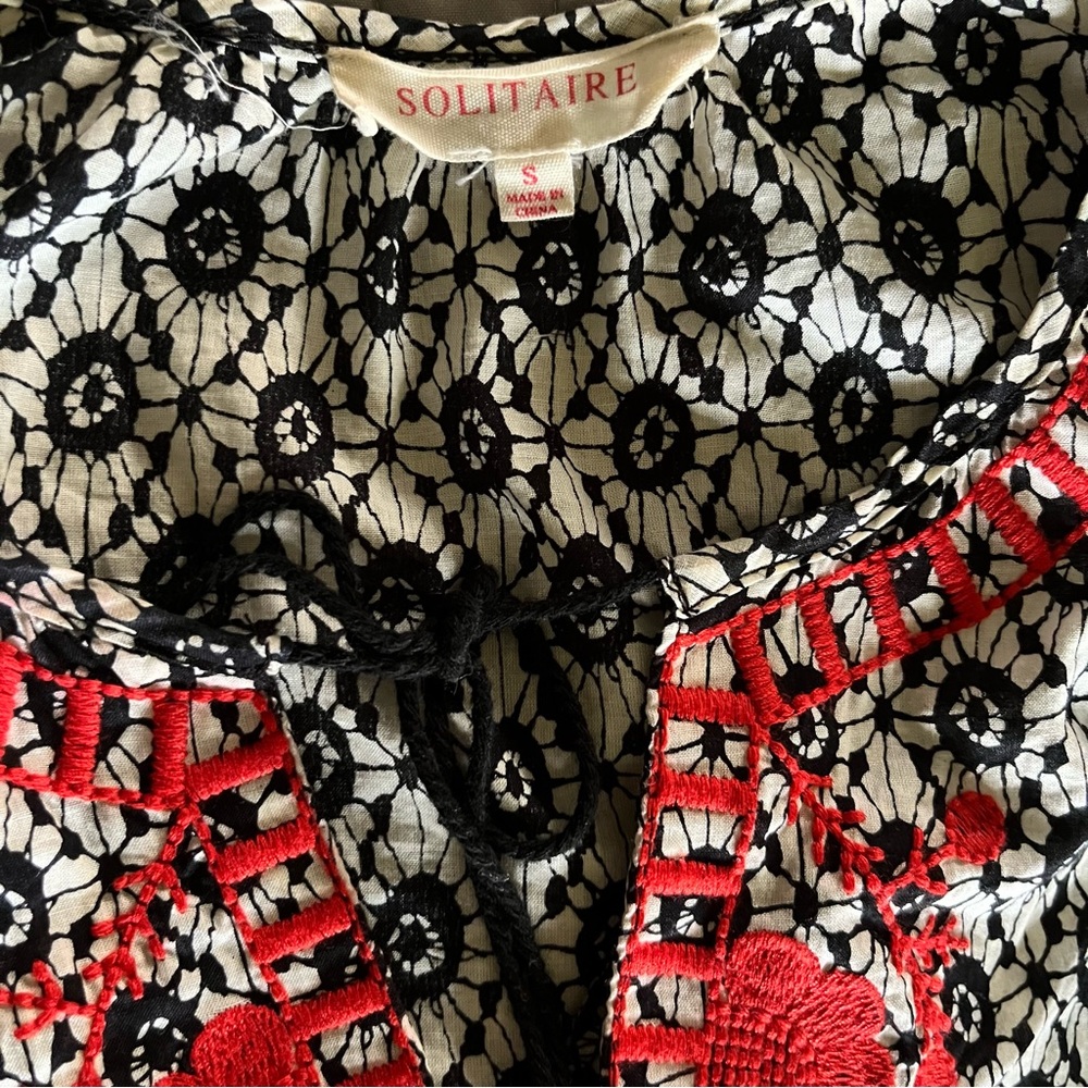 Solitaire Anthropologie Blouse - Picture 3 of 9